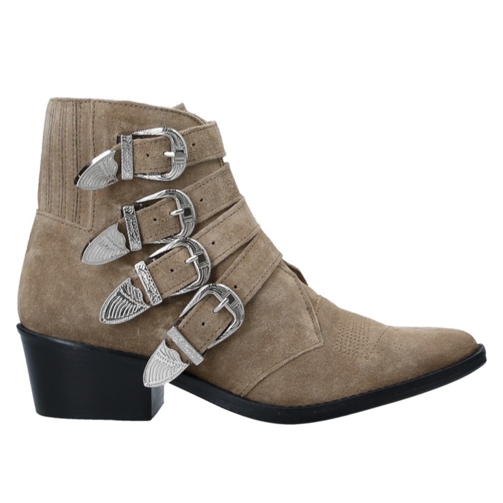 Toga Pulla western buckle ankle Boots size 37